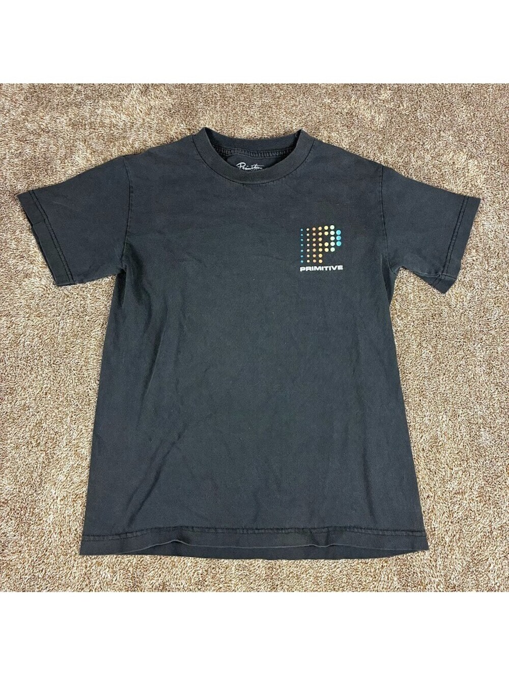 Primitive Skateboarding TShirt Mens Size Small Black